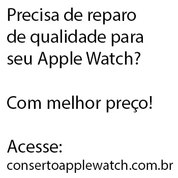 Conserto Apple Watch Serie 7